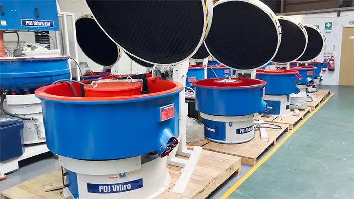 circular vibratory bowl